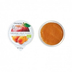 Piure Mere Caise Eco 2x100g Clearspring