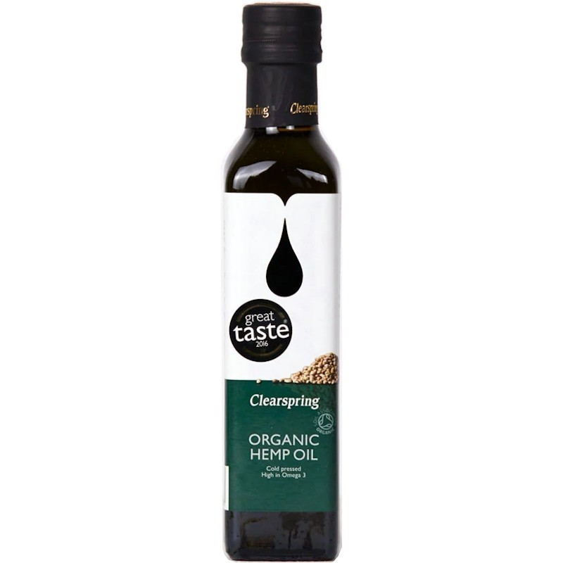 Ulei De Canepa Presat La Rece Eco 250ml Clearspring