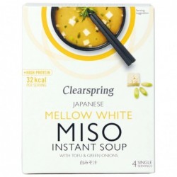 Supa Instant Miso Alb Tofu - 40g Clearspring