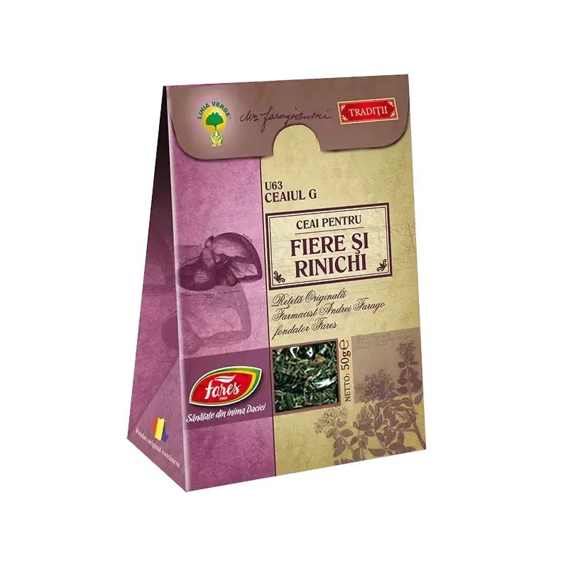 Ceai Fiere Si Rinichi 50g Fares