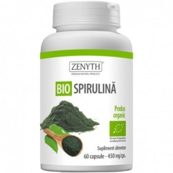 Spirulina Bio 60cps Zenyth Pharmaceuticals