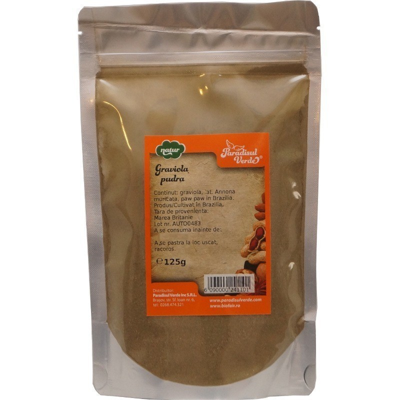 Graviola Pudra 125g Paradisul Verde