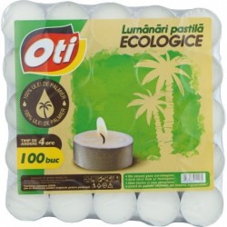 Lumanari Pastila Eco 100 Buc Oti