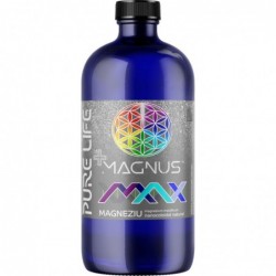 Magneziu nanocoloidal MAGNUS MAX 155ppm 480ml Pure Life