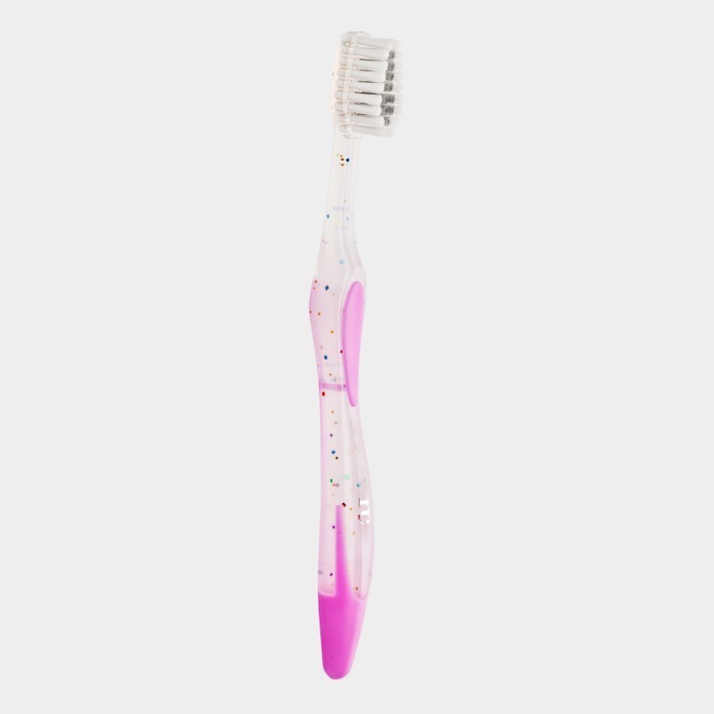 Periuta dinti copii Ioni de Argint Super Soft roz Novacare