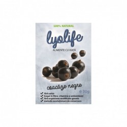 Coacaze Negre Liofilizate 30g Lyolife