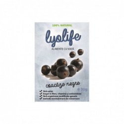 Coacaze Negre Liofilizate 30 g Lyolife