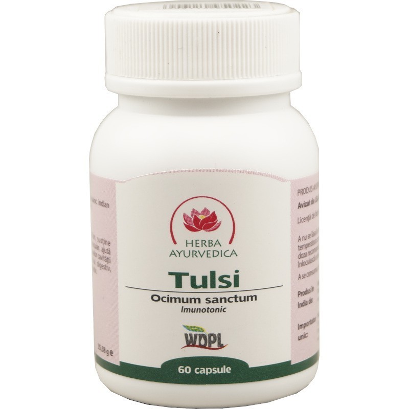 Tulsi 500mg 60cps Herba Ayurvedica