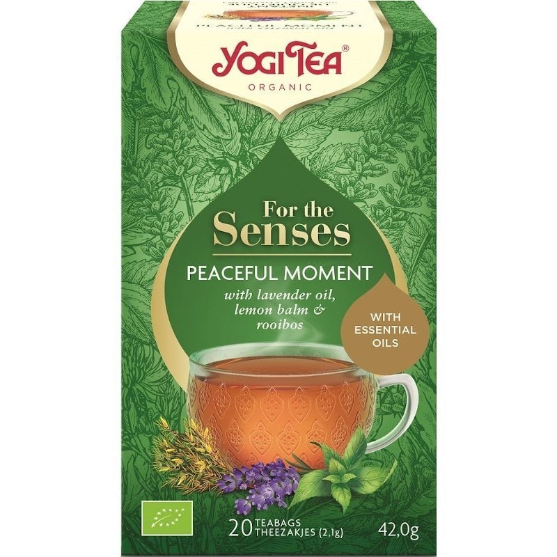 Ceai pentru Simturi Peaceful Moment Bio 20dz Yogi Tea