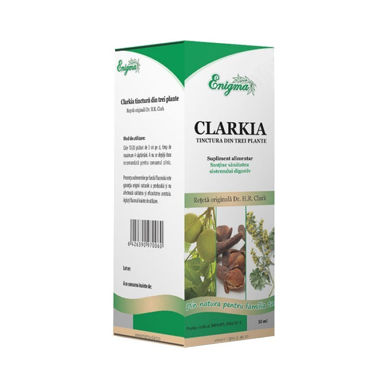 Tinctura din Trei Plante - Clarkia 50ml Enigma