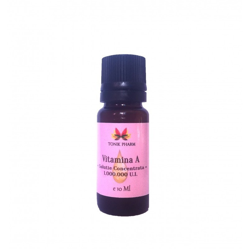 Vitamina A Uleioasa 10ml Tonik Pharm