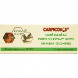 Carpicon S - Crema Solida cu Propolis 15g (10buc x 1.5g)...