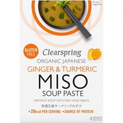 Pasta pentru Supa Miso Instant cu Ghimbir si Turmeric Bio...