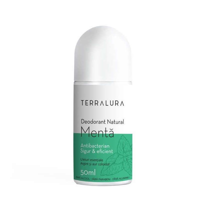 Deodorant Roll-On Menta 50ml Terralura