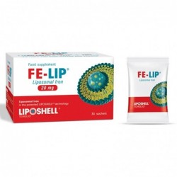 Fier Lipozomal FE-LIP 20mg 30 plicuri Liposhell