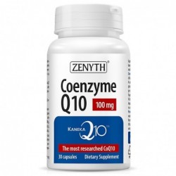 Coenzima Q10 Kaneka 100mg 30cps Zenyth Pharmaceuticals