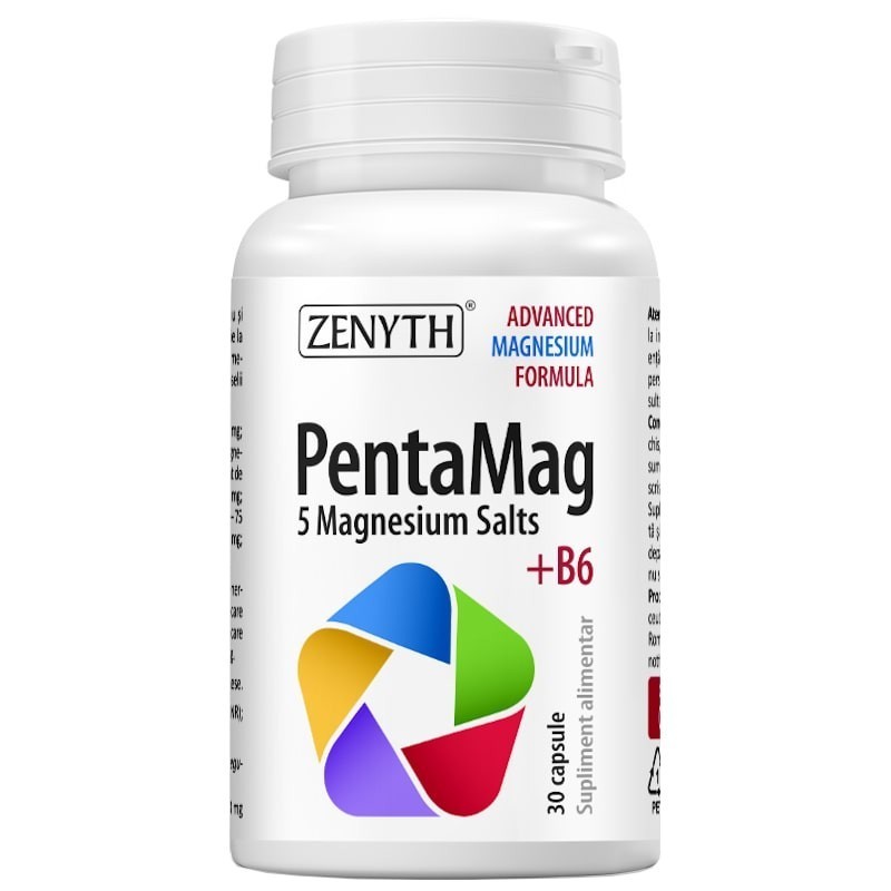 Pentamag 1200mg 30cps Zenyth Pharmaceuticals