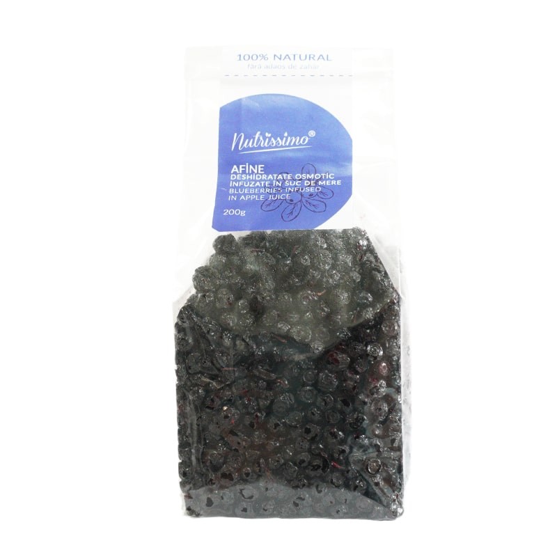 Afine Deshidratate Osmotic – 200g Nutrissimo