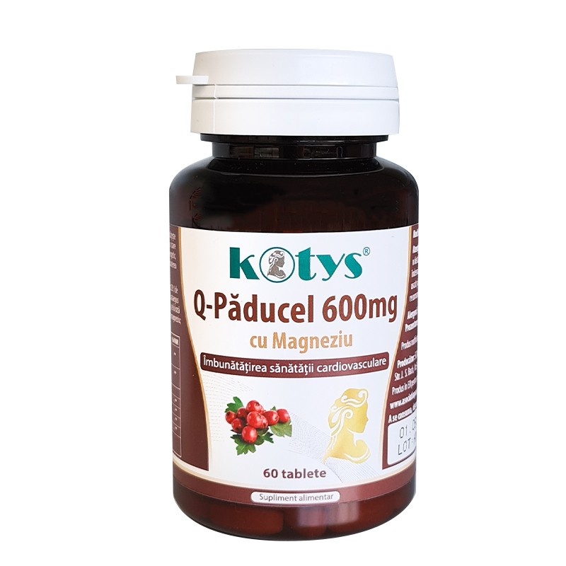 Q-Paducel 600mg si Magneziu 60tb Kotys