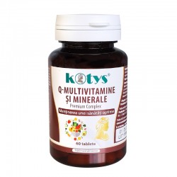 Q-Multivitamine si minerale Premium Complex 60tb Kotys