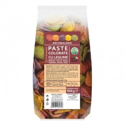 Paste colorate cu legume Arcobaleno 500g Herbal Sana