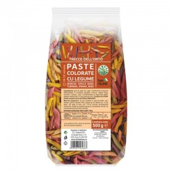 Paste colorate cu legume Trecce Dell'Orto 500g Herbal Sana