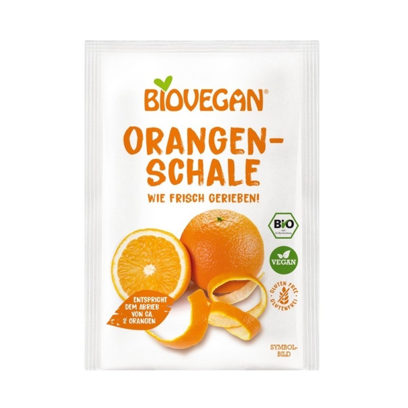 Coaja bio de portocala rasa 9g Biovegan