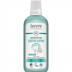 Apa de gura sensitive cu menta si musetel bio 400ml Lavera
