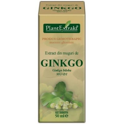 Extract Gemoterapeutic Ginkgo Biloba Mug.50ml Plantextrakt