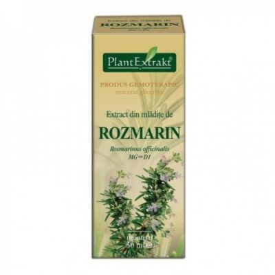 Extract Gemoterapeutic Rozmarin Mladite 50ml Plantextrakt