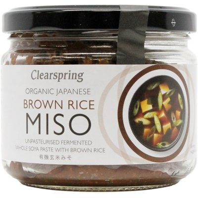 Miso Orez Brun Nepasteurizat - Eco 300g Clearspring