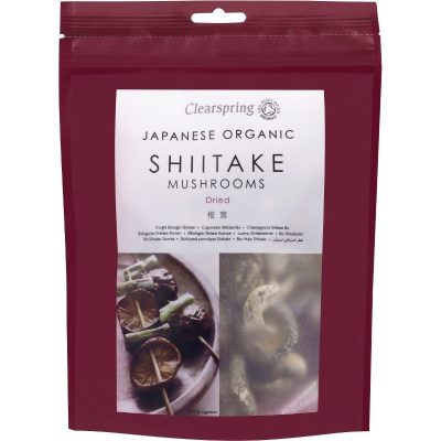 Ciuperci Shiitake - Eco 40g Clearspring