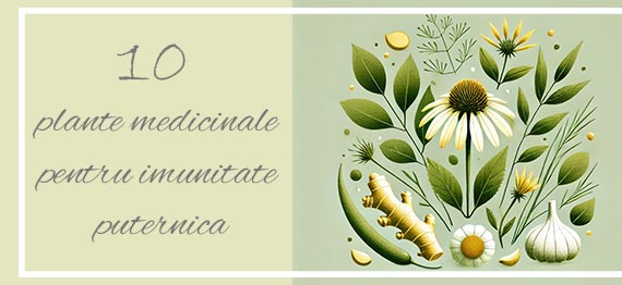 10 plante medicinale pentru imunitate puternica